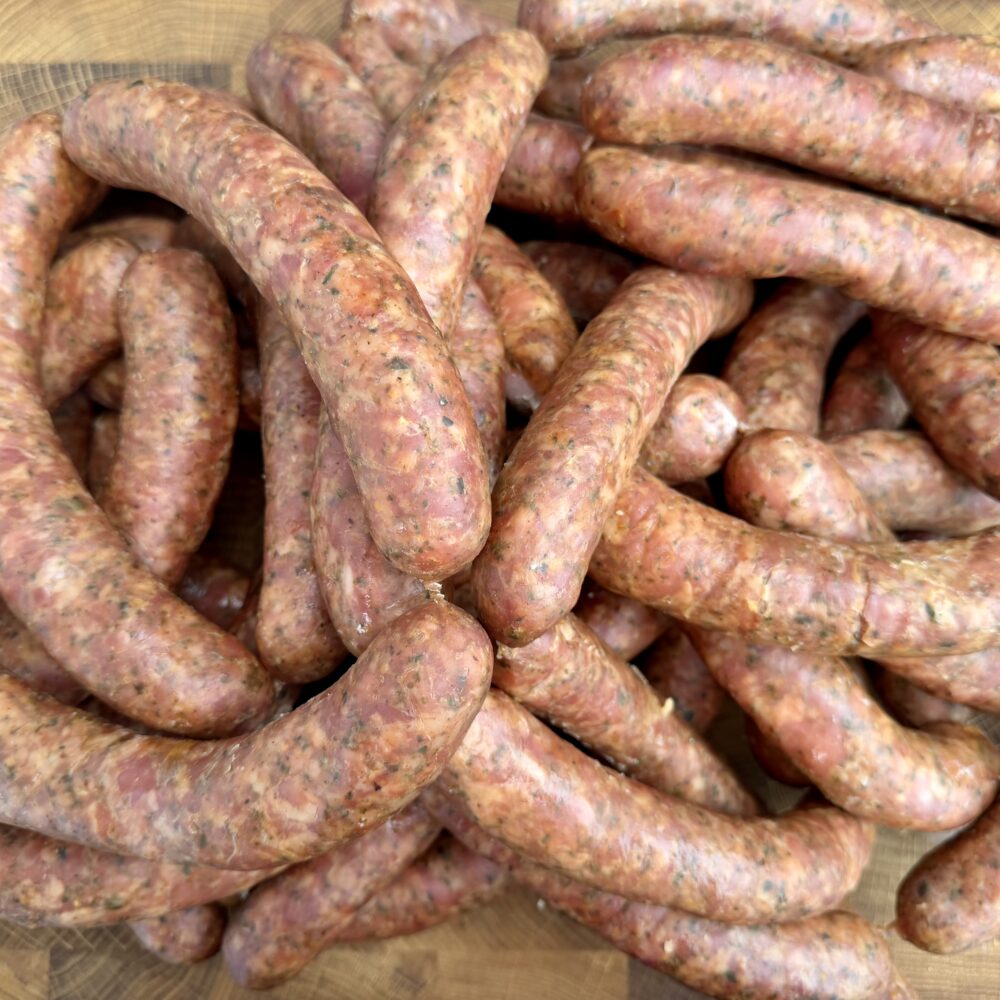 KIEŁBASA DĘBOWA Z BIAŁYM PIEPRZEM