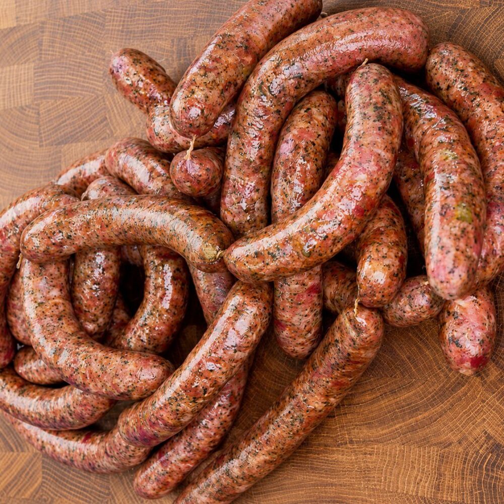 KIEŁBASA Z SZPARAGAMI